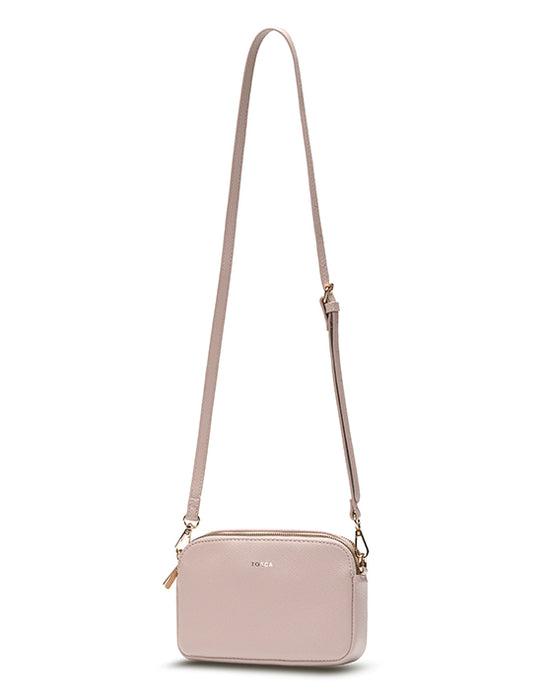 Small Apricot Crossbody Handbag