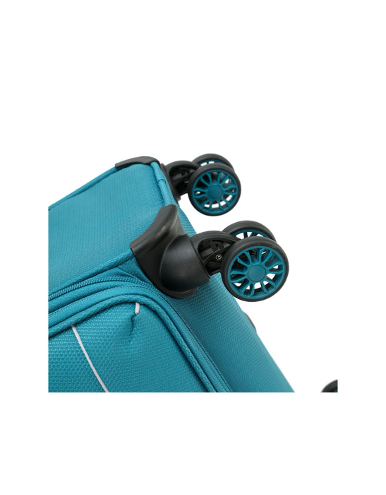 So Lite Soft Suitcase 3 Piece Set - Teal