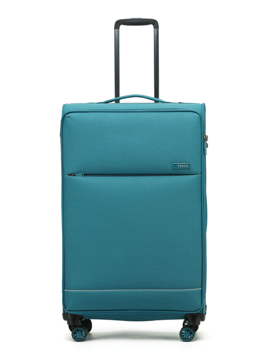 So Lite 79cm Large Soft Suitcase - Teal