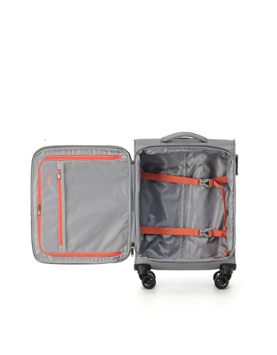 Luna Lite 52cm Small Soft Carry On - Grey