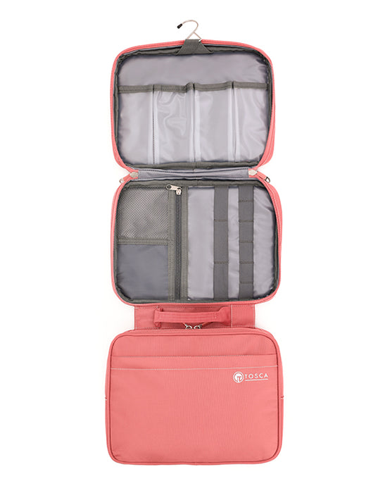 Deluxe Travel Organiser - Peach Blossom