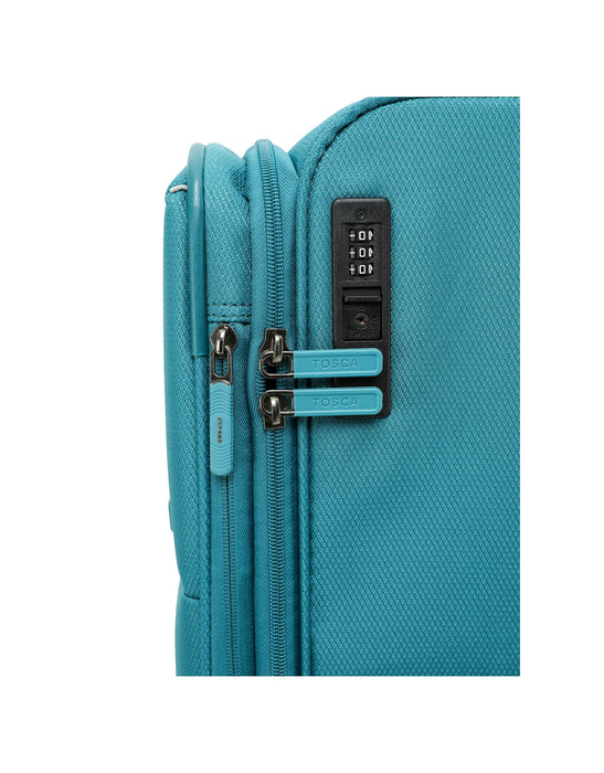 So Lite Soft Suitcase 3 Piece Set - Teal