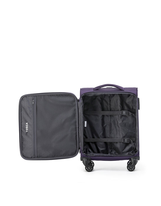 Sky-Runner 55cm Small Soft Carry On - Velvet