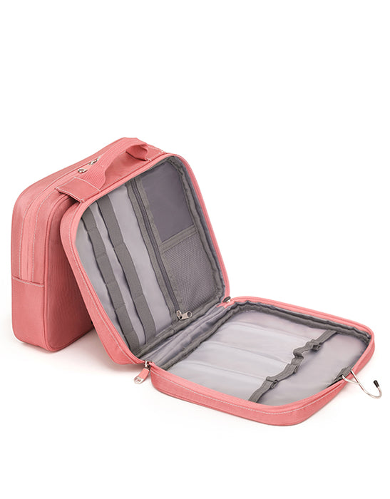 Deluxe Travel Organiser - Peach Blossom