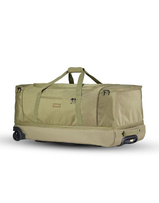 Large 85cm Split Compartment Wheel Bag - Khaki