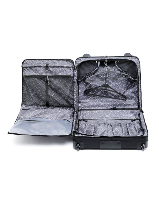 Deluxe Carry On Trolley Garment Bag - Black