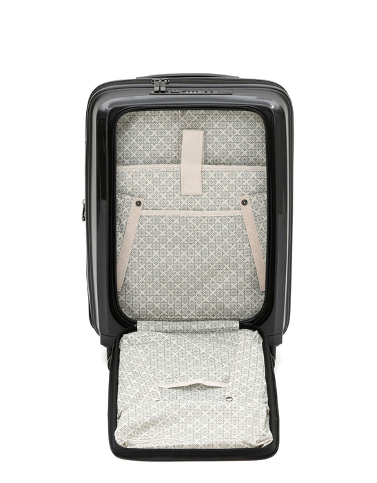 Space-X 55cm Small Hard Laptop Carry On - Black