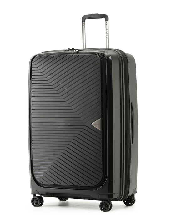 Space-X 76cm Large Hard Suitcase - Black