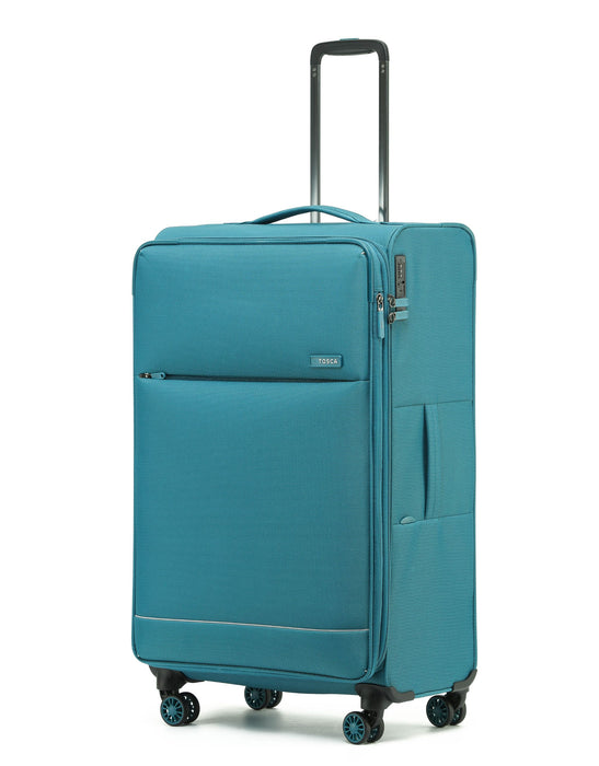 So Lite Soft Suitcase 3 Piece Set - Teal