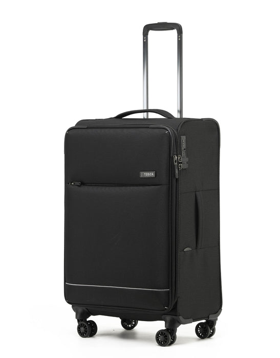 So Lite 67cm Medium Soft Suitcase - Black