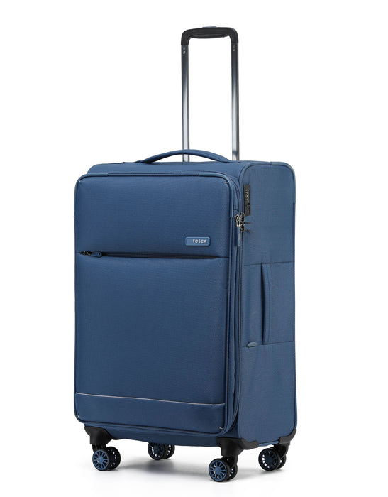 So Lite 67cm Medium Soft Suitcase - Blue