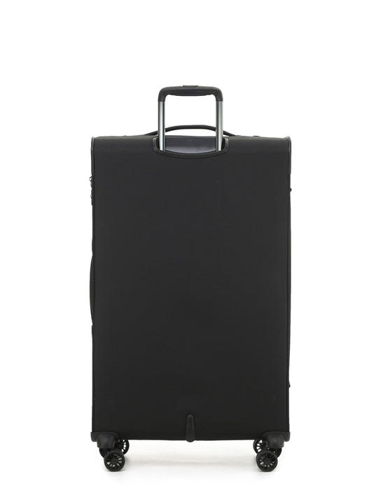 So Lite 79cm Large Soft Suitcase - Black