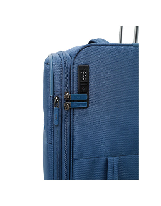 So Lite 67cm Medium Soft Suitcase - Blue