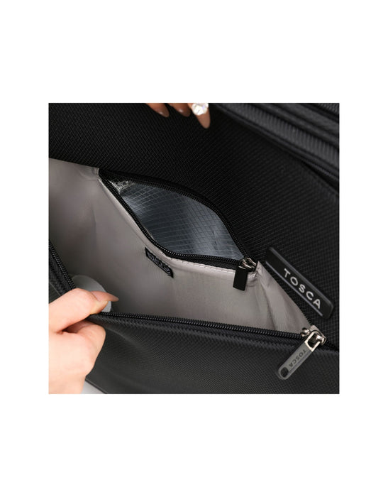 So Lite 54cm Small 2-Wheel Soft Carry On - Black