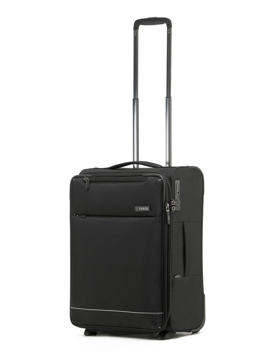 So Lite 54cm Small 2-Wheel Soft Carry On - Black