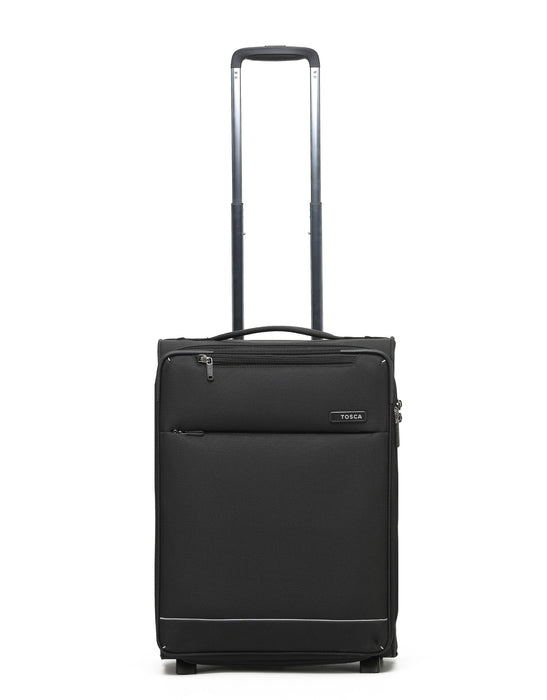So Lite 54cm Small 2-Wheel Soft Carry On - Black