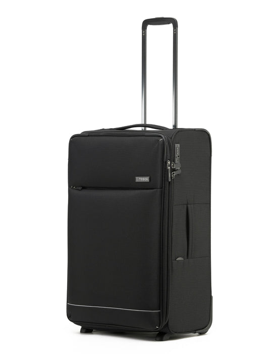 So Lite 67cm Medium 2-Wheel Soft Suitcase - Black