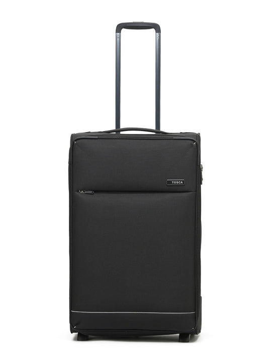 So Lite 67cm Medium 2-Wheel Soft Suitcase - Black
