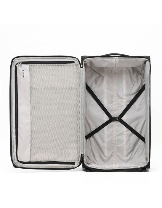 So Lite 79cm Large 2-Wheel Soft Suitcase - Black