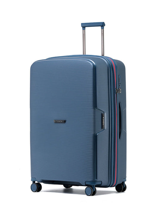 Bel Air 76cm Large Blue Hard Trolley Case