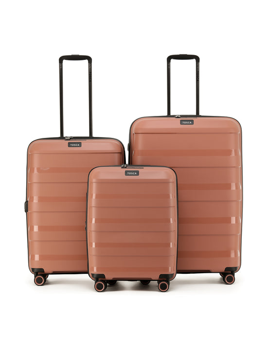 Comet 78cm Large Hard Suitcase - Mocha