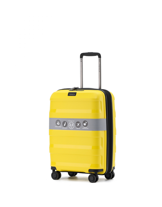 Comet 55cm Small Hard Carry On - Yellow