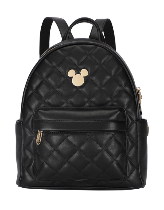 Black Backpack Casual Fashion PU Mickey