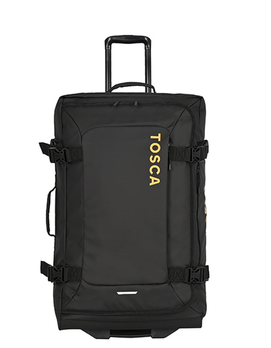 Delta Upright 70cm Large Duffle Wheel Bag - Black