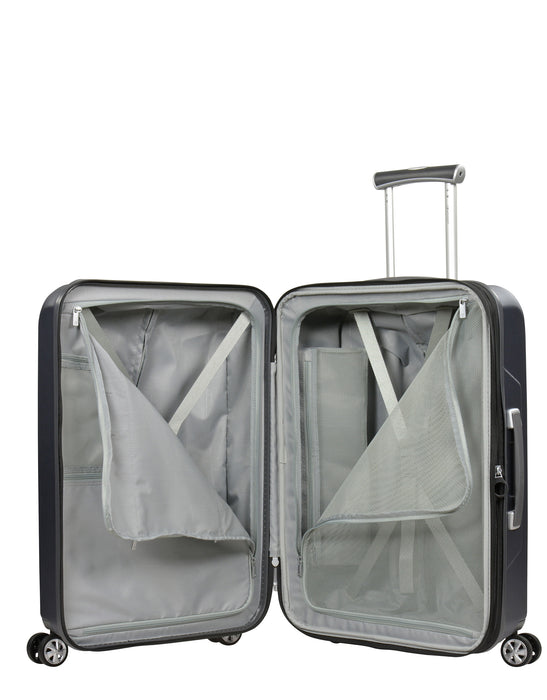 Eminent Kapstadt 66cm Medium Hard Suitcase - Carbon Grey