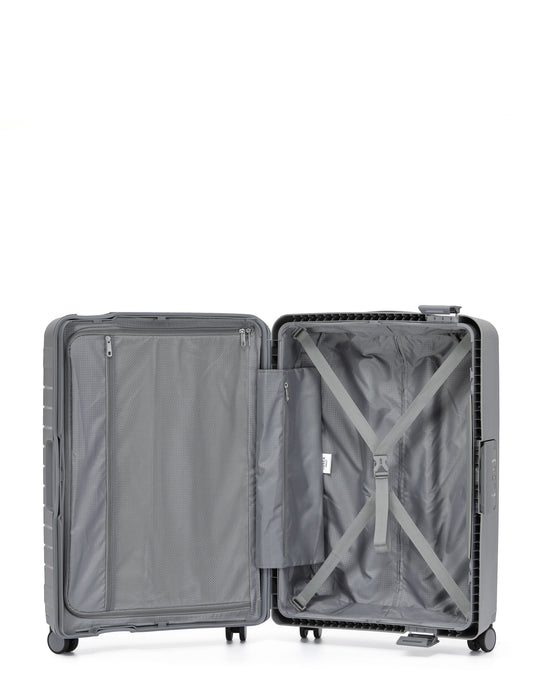 Vault 67cm Medium Hard Suitcase - Grey
