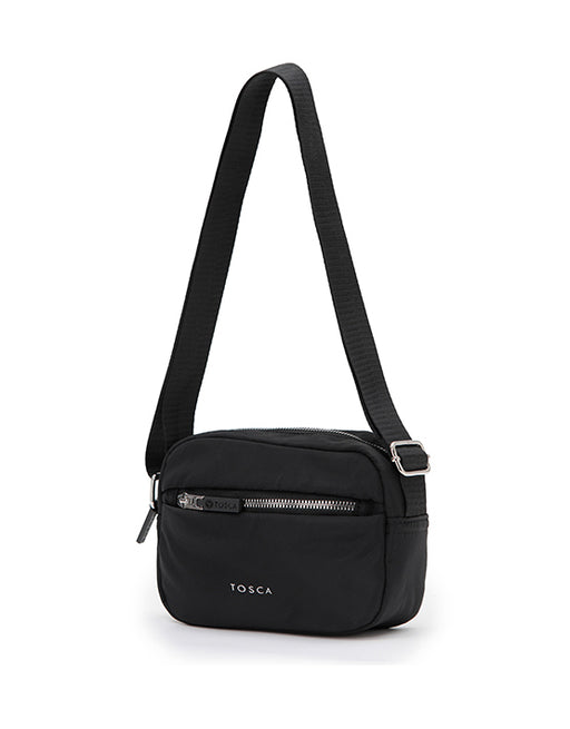 Harlow Small Black Shoulder Bag
