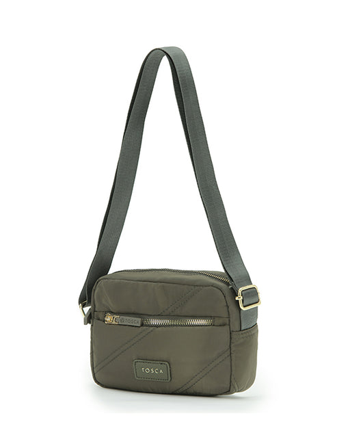 Harlow Khaki Shoulder Bag