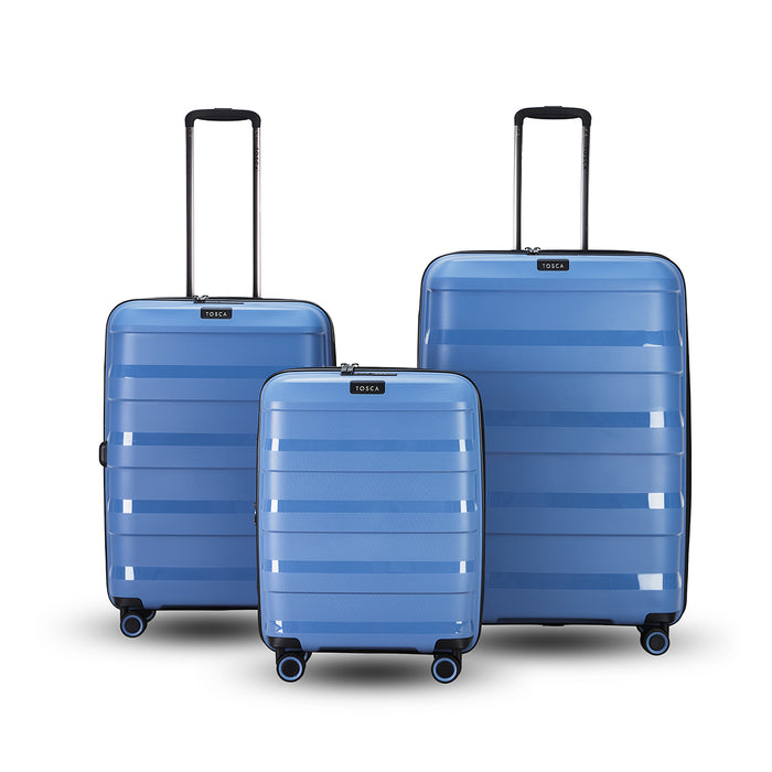 Comet 67cm Medium Hard Suitcase - Infinity Blue