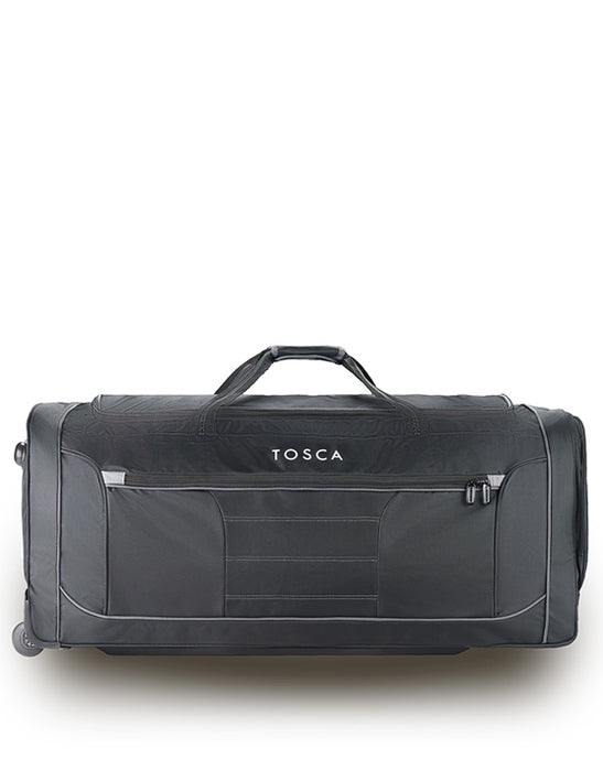 Sports Duffle Wheel Bag - Jumbo - Black