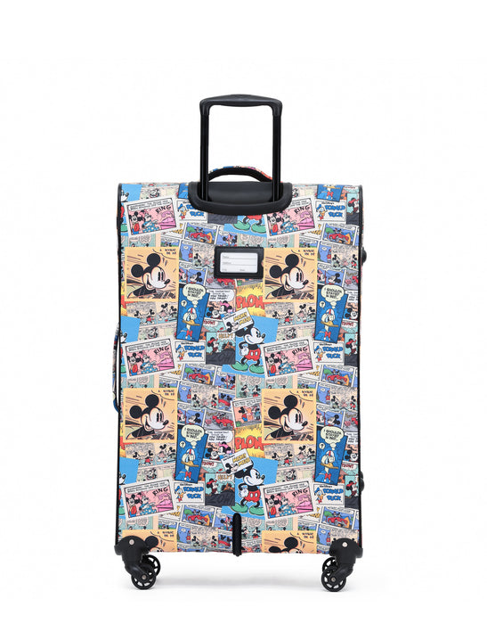 Disney Mickey Mouse Comic 76cm Large Soft Suitcase - Multi