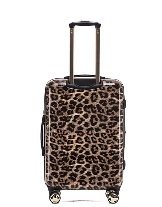 Leopard 65cm Medium Hard Suitcase