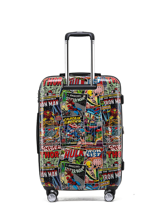 Marvel Comic 65cm Medium Hard Suitcase - Multi