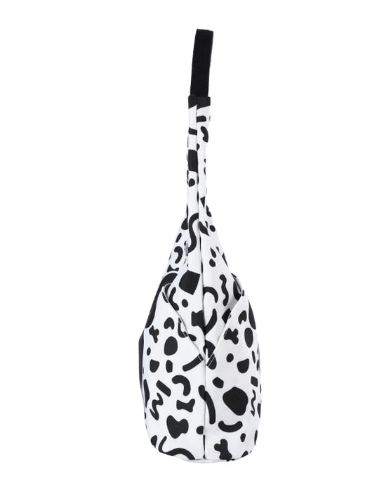 Disney Mickey Mouse Canvas Shopper - Black/White