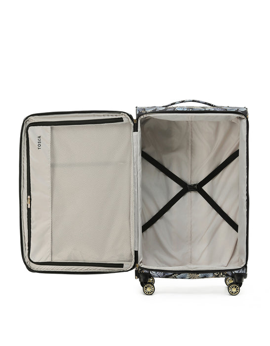 So Lite 79cm Large Soft Suitcase - Golden Palm