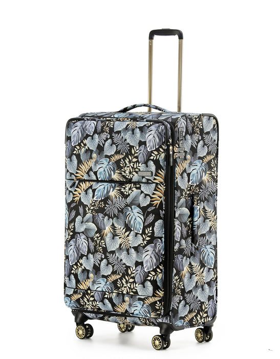 So Lite 79cm Large Soft Suitcase - Golden Palm