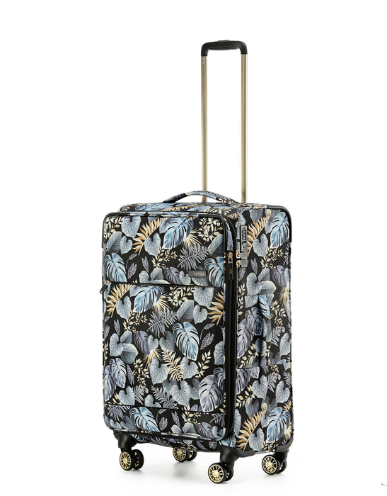 So Lite 67cm Medium Soft Suitcase - Golden Palm