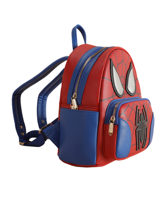 Spider-Man Deluxe PU Backpack - Blue