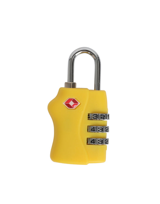 TSA Combination Lock - Yellow
