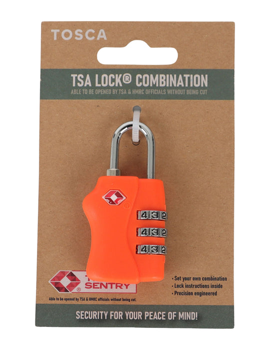 TSA Combination Lock - Orange