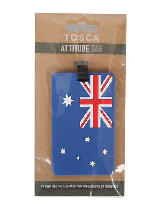 Attitude Tag - Aus Flag - Blue