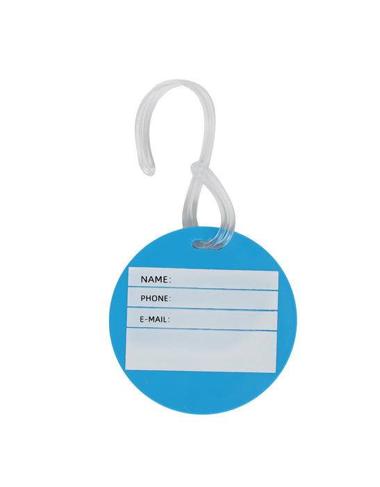 Attitude Luggage Tag - Happy Face - Blue