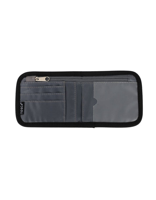 RFID Travel Wallet - Black