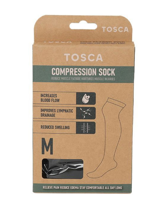 Compression Socks - Black Medium