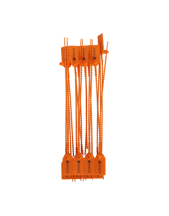 Travel Safe Luggage Seals - Orange