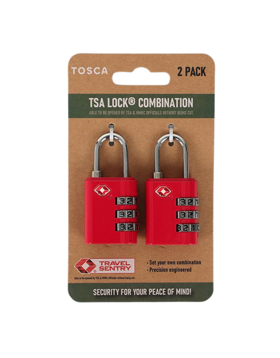TSA Combination Lock 2 Pack - Pink